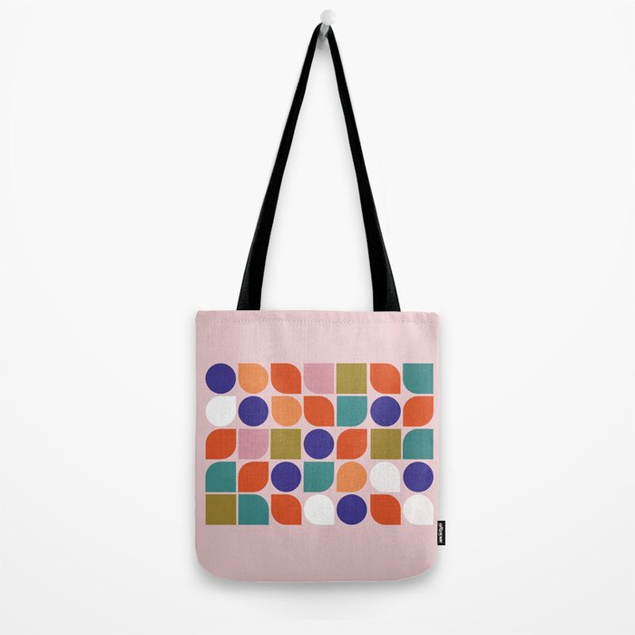Colorful Geometry Tote Bag Gallery Image 2