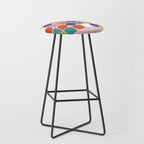 Colorful Geometry Stool Gallery Image 1