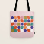 Colorful Geometry Tote Bag Gallery Image 1