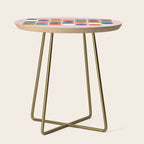 Colorful Geometry Side Table Gallery Image 1