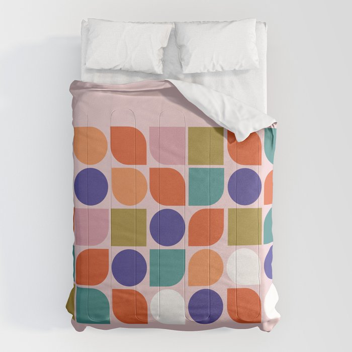 Colorful Geometry Comforter Gallery Image 6
