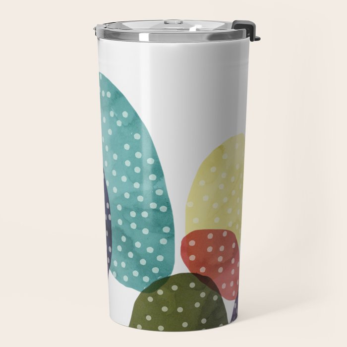 Cactus watercolor II Travel Mug Gallery Image 2
