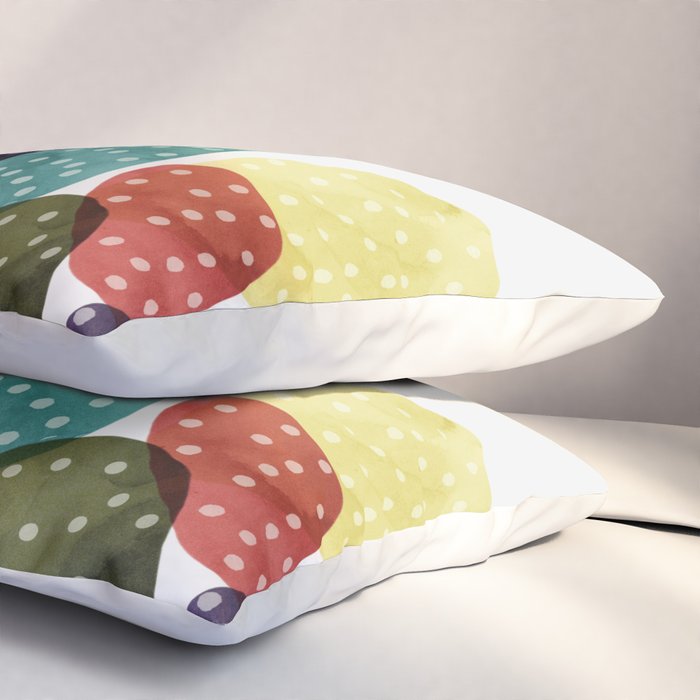 Cactus watercolor II Pillow Sham Gallery Image 3