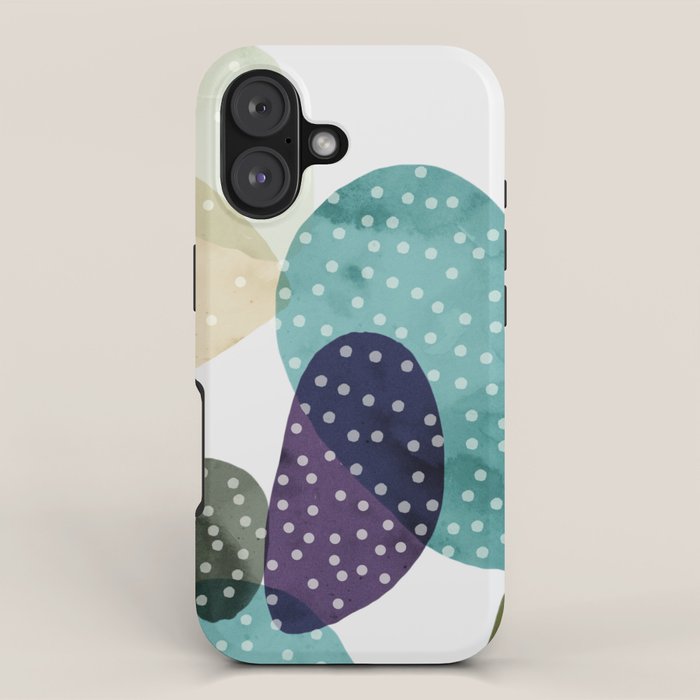 Cactus watercolor II iPhone Case Gallery Image 1