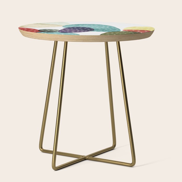 Cactus watercolor II Side Table Gallery Image 1