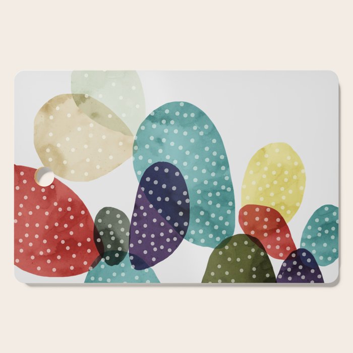 Cactus watercolor II Cutting Board Gallery Image 1