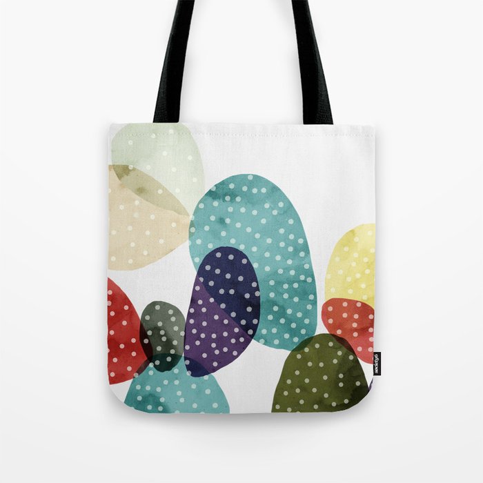 Cactus watercolor II Tote Bag Gallery Image 1