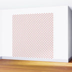 Small Red heart pattern Wall Mural Gallery Image 2