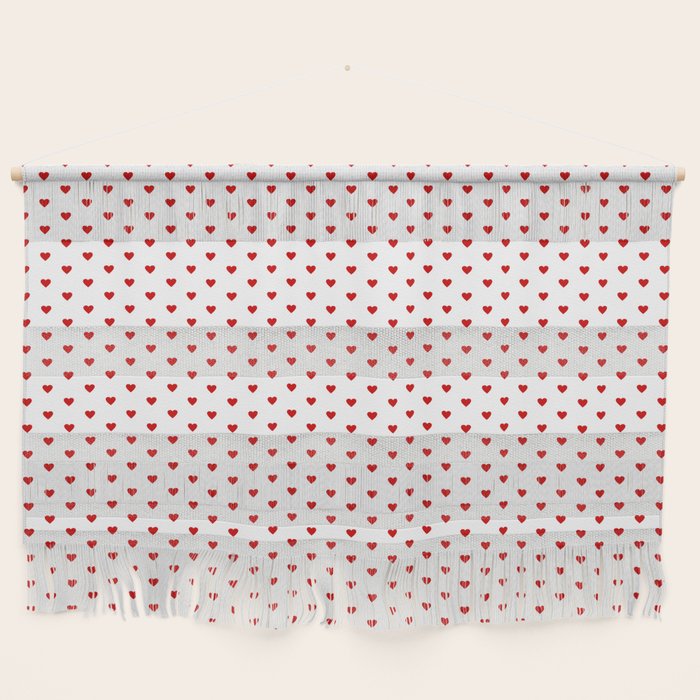 Small Red heart pattern Wall Hanging Gallery Image 1