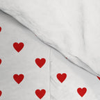 Small Red heart pattern Comforter Gallery Image 4