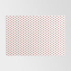 Small Red heart pattern Rug Gallery Image 2