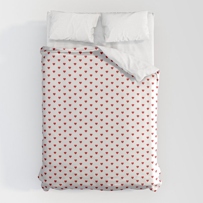 Small Red heart pattern Duvet Cover Gallery Image 6