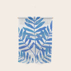 Blue Fern Leaf Wall Hanging Gallery Image 1