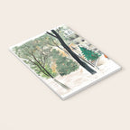 Parisian Christmas Street Scene Notebook Gallery Image 3