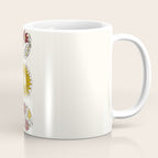 Floral Phases of the Moon Coffee Mug Gallery Image 1