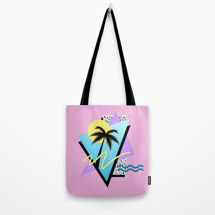 Memphis pattern 111 - 80s / 90s Retro Tote Bag Gallery Image 2