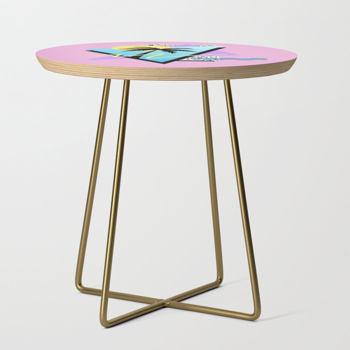 Memphis pattern 111 - 80s / 90s Retro Side Table Gallery Image 1
