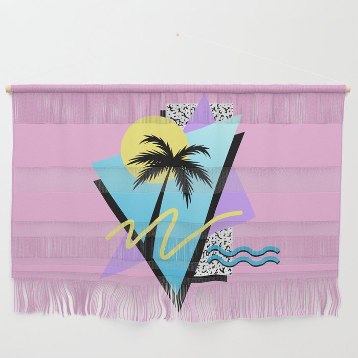 Memphis pattern 111 - 80s / 90s Retro Wall Hanging Gallery Image 1