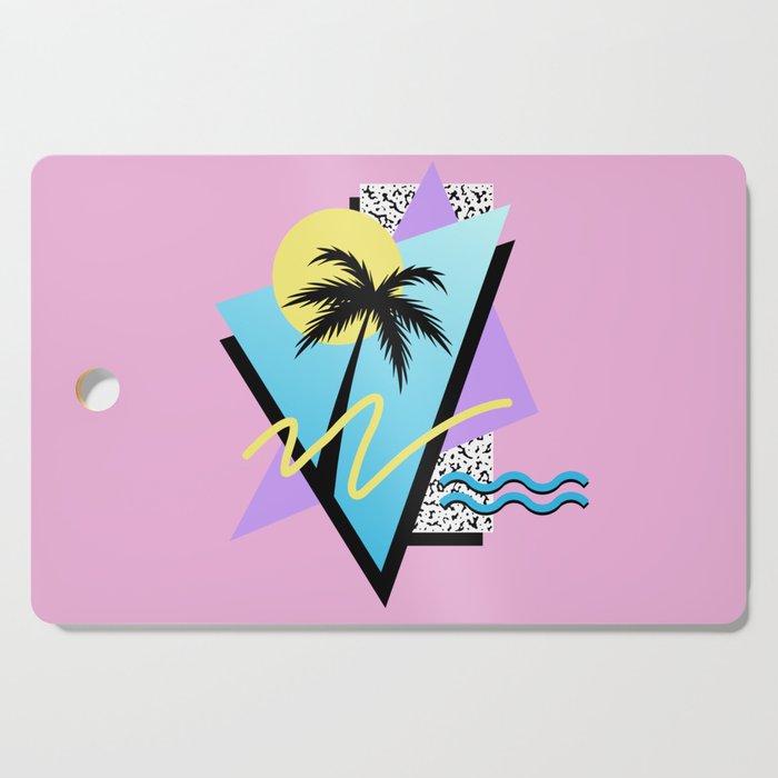 Memphis pattern 111 - 80s / 90s Retro Cutting Board Gallery Image 1