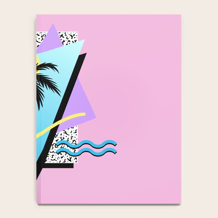 Memphis pattern 111 - 80s / 90s Retro Notebook Gallery Image 4