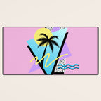 Memphis pattern 111 - 80s / 90s Retro Desk Mat Gallery Image 3