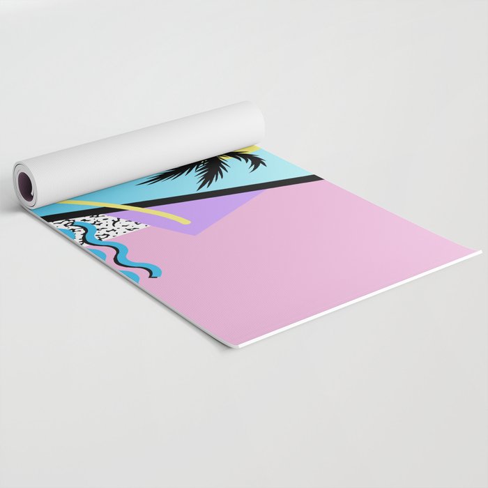 Memphis pattern 111 - 80s / 90s Retro Yoga Mat Gallery Image 2