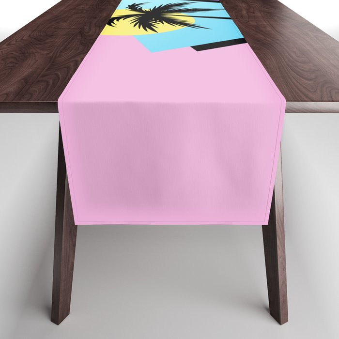 Memphis pattern 111 - 80s / 90s Retro Table Runner Gallery Image 1