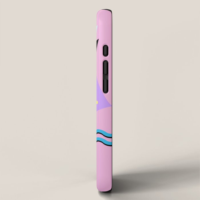 Memphis pattern 111 - 80s / 90s Retro iPhone Case Gallery Image 2