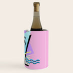 Memphis pattern 111 - 80s / 90s Retro Wine Chiller Gallery Image 3