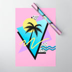 Memphis pattern 111 - 80s / 90s Retro Wrapping Paper Gallery Image 1