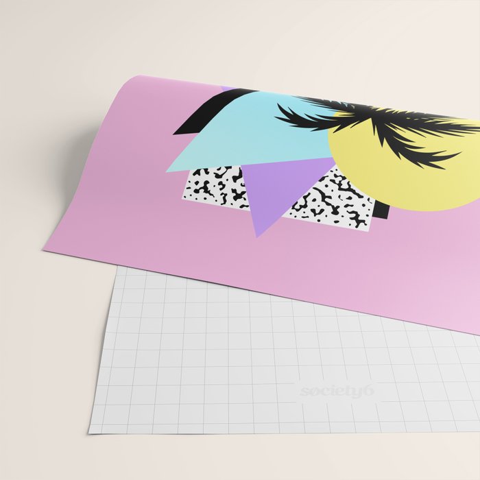 Memphis pattern 111 - 80s / 90s Retro Wrapping Paper Gallery Image 2