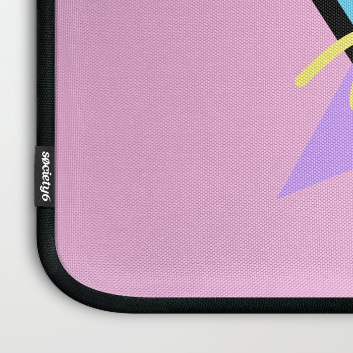 Memphis pattern 111 - 80s / 90s Retro Laptop Sleeve Gallery Image 3