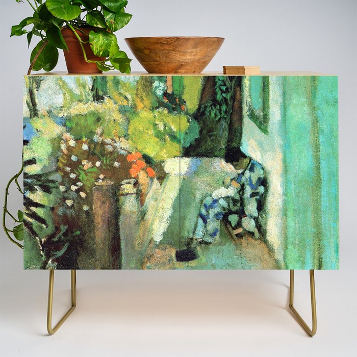 Henri Matisse Terrace at Saint Tropez Credenza Gallery Image 1
