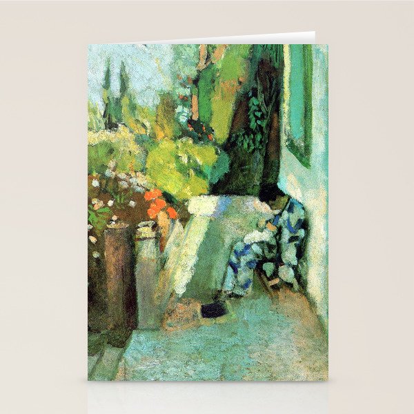 Henri Matisse Terrace at Saint Tropez Stationery Card Gallery Image 2