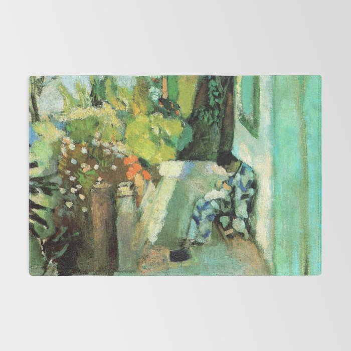 Henri Matisse Terrace at Saint Tropez Rug Gallery Image 2