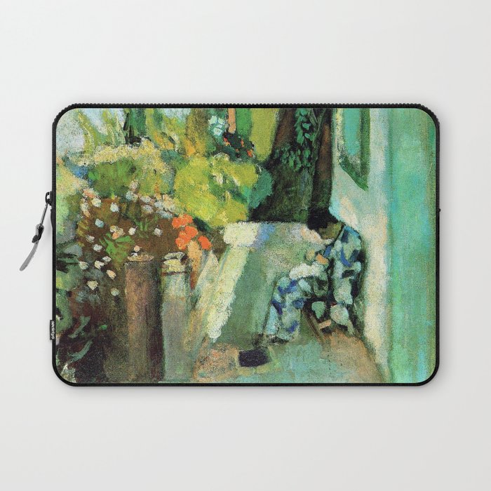Henri Matisse Terrace at Saint Tropez Laptop Sleeve Gallery Image 1