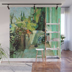 Henri Matisse Terrace at Saint Tropez Wall Mural Gallery Image 1
