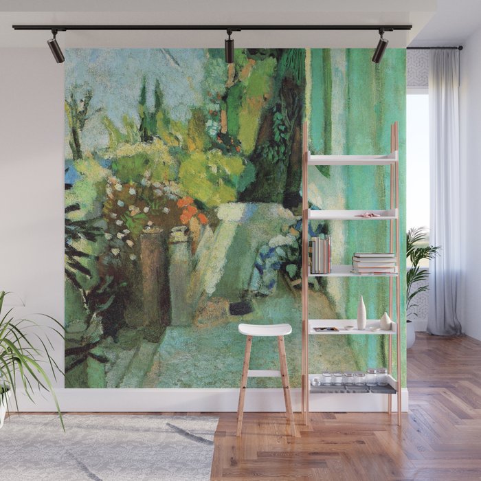 Henri Matisse Terrace at Saint Tropez Wall Mural Gallery Image 1