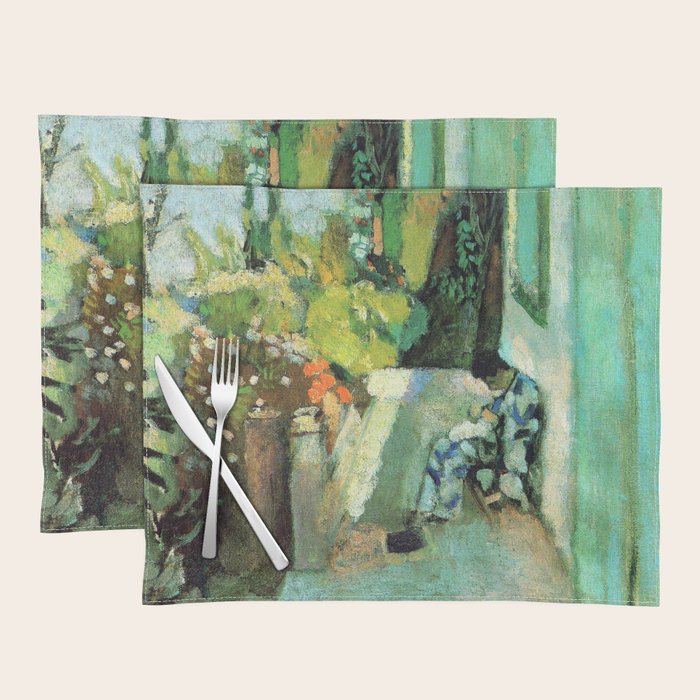 Henri Matisse Terrace at Saint Tropez Placemat Gallery Image 1