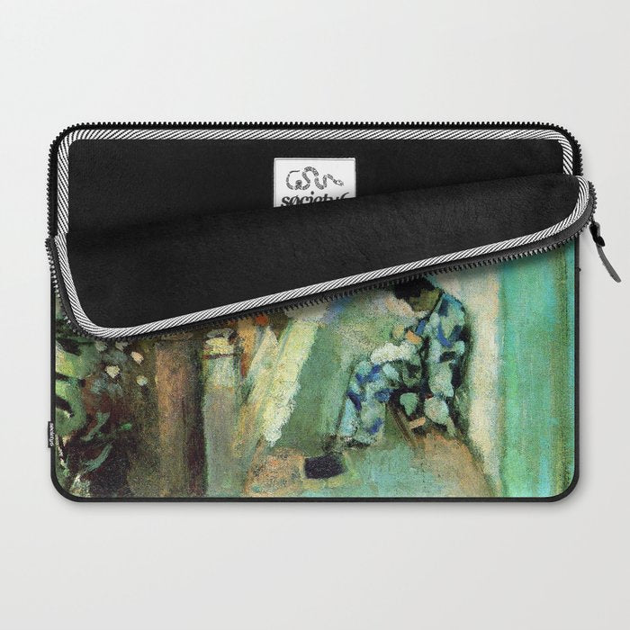 Henri Matisse Terrace at Saint Tropez Laptop Sleeve Gallery Image 2