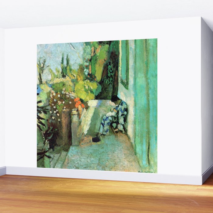 Henri Matisse Terrace at Saint Tropez Wall Mural Gallery Image 2