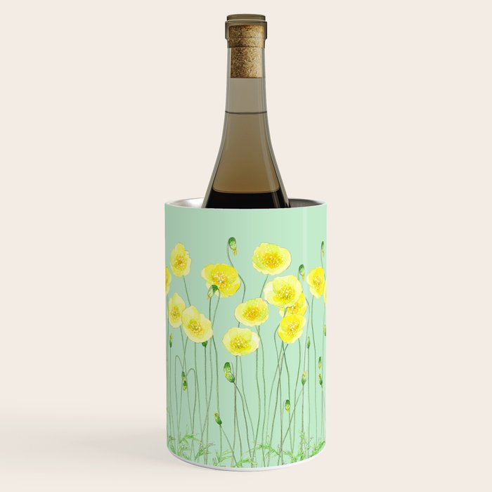 Yellow Wildflowers II Wine Chiller Gallery Image 1