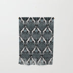 Night Cheetahs - black, white, and blue Wall Hanging Gallery Image 1