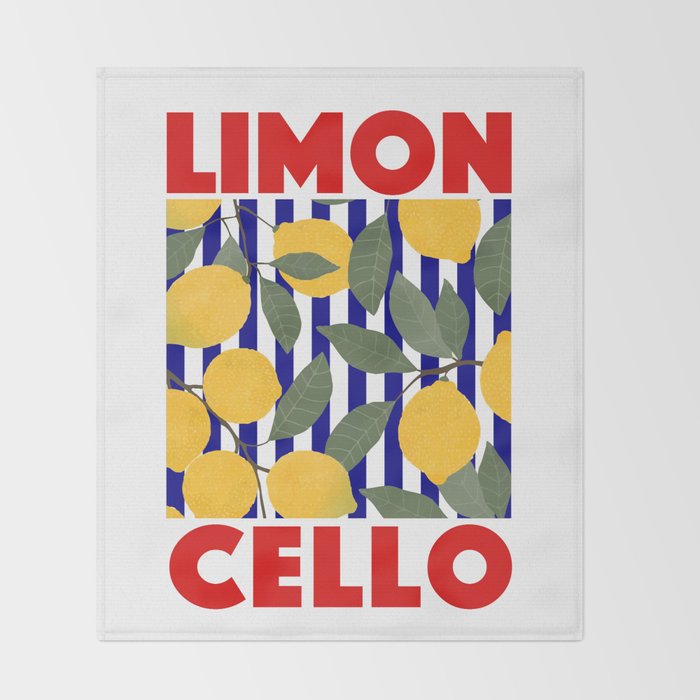 Limoncello Throw Blanket Gallery Image 2