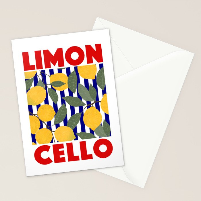 Limoncello Stationery Card Gallery Image 2