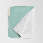 Pray For Surf | Blue Throw Blanket Gallery Image 3