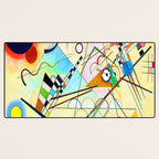 Kandinsky Composition VIII Desk Mat Gallery Image 3
