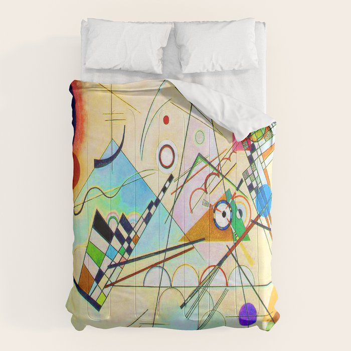 Kandinsky Composition VIII Comforter Gallery Image 6
