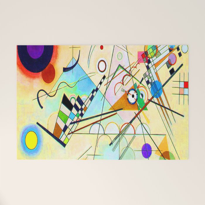 Kandinsky Composition VIII Welcome Mat Gallery Image 1
