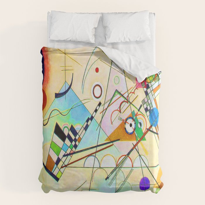 Kandinsky Composition VIII Duvet Cover Gallery Image 6